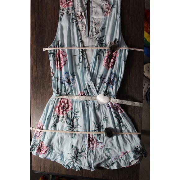 Show Me Your Mumu Floral Riri Romper Spring Summer Small - Picture 5 of 14